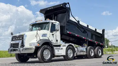 Heavy truck - # STOCK: C-37557 2012 MACK GU813 BENNE BASCULANTE / CAMION DOMPEUR 12 ROUES 2012 MACK...