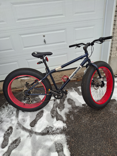 velo bicycle fat bike mongoose dolomite 26 x 4.0, View more
