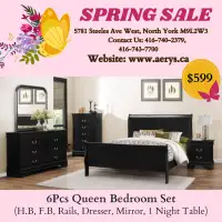 Furniture Spring Sale on Bedroom Sets!! Shop Now!!