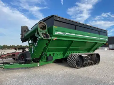 2013 BRENT AVALANCHE 1596 GRAIN CART STOCK# A108217 1500 BUSHELS 22 INCH AUGER WITH HYD ANGLE CONTRO...