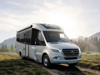 Leisure Travel Unity Class B+ diesel motorhome U24TB highlights: Convertible Twin Beds Separated Bat...