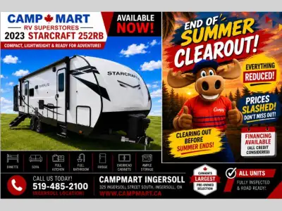 Welcome to CampMart - Ingersoll. PRE-OWNED RV LIQUIDATION SALECampMart RV | 325 Ingersoll Street S,...
