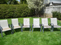 Aluminum patio chairs