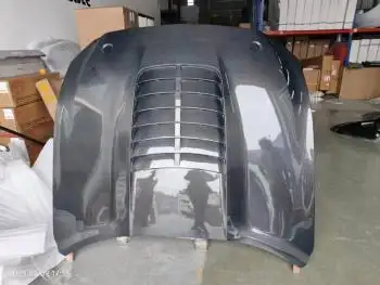 MUSTANG SHELBY GT500 HOOD FOR GT V6 ECOBOOST WE ALSO HAVE FENDER GRILLE HOOD HEADLIGHT SPOILER DIFFU...