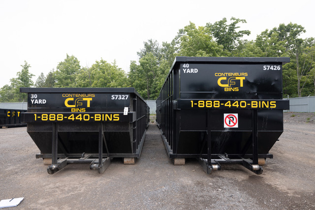 ⚡️MEILLEUR PRIX⚡️ Container -  Enlèvement des déchets in Other in Gatineau