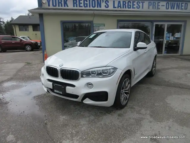 2016 BMW X6 LOADED ALL-WHEEL-DRIVE 5 PASSENGER 3.0L - V6.. NAVIG in Cars & Trucks in Markham / York Region - Image 4