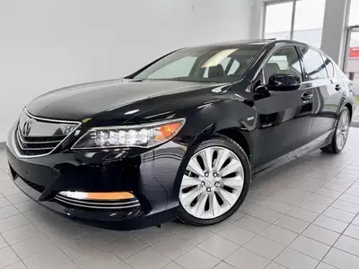 Recent Arrival! 2017 Acura RLX Sport Hybrid Elite SH-AWD Crystal Black Pearl 4D Sedan V6 AWD 7-Speed...