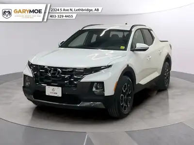 The 2024 Hyundai Santa Cruz Preferred AWD in striking white is built to handle Canadas diverse road...
