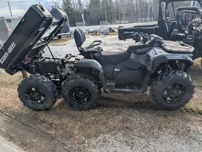 The versatile Outlander 6x6 850 DPS is the perfect multi purpose atv. Whether you are using on your...