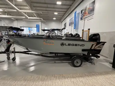 Check out our 2025 Legend 16 XF SC powered by a Mercury 60 ELPT CT 4S. This is a Specials List model...