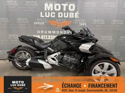 2015 Can-Am Spyder F3 SE6 Can-Am Spyder F3 SE6 2015 SEULEMENT 12 285 KM TRANSMISSION SEMI-AUTOMATIQU...