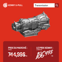 Transmission usagée | En inventaire Kenny U-Pull Trois-Rivières