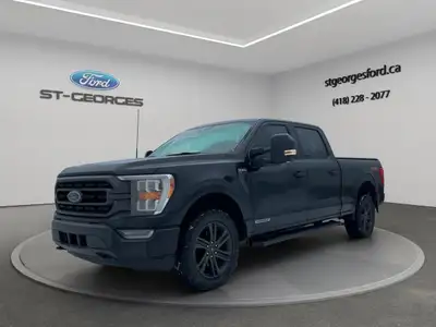 SUPERBE 2022 FORD F 150 XLT SPORT 302 A CREW 6 1/2 4X4 V6 3.5L POWERBOOST HYBRID TOUT EQUIPÉ GROSSE...