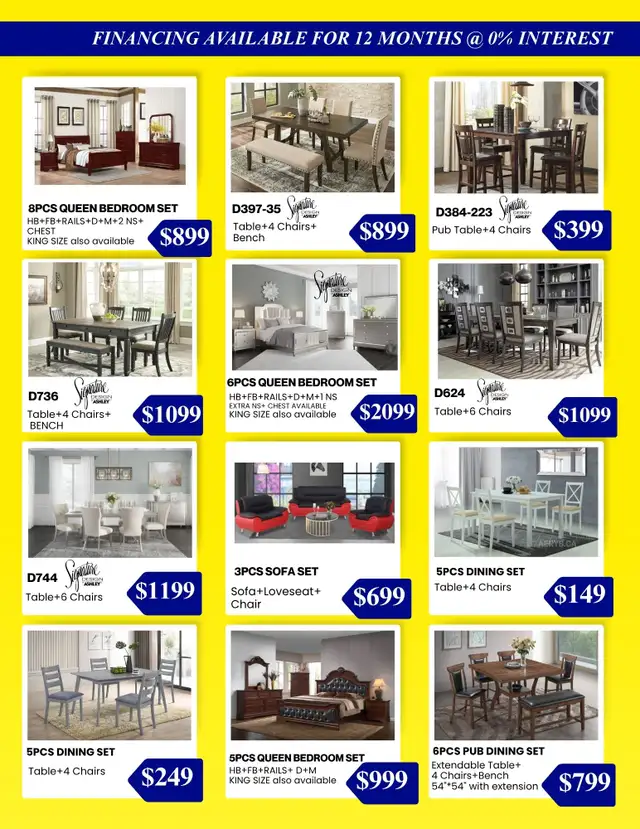 Warehouse Moving-Out Furniture Sale!!63234911763459122