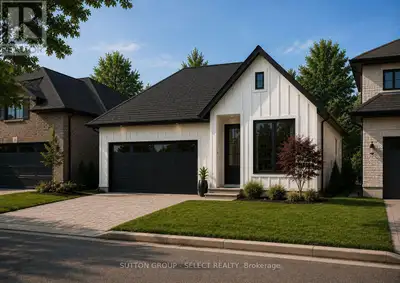 Pre-construction detached bungalow to be built by Lux Homes Design & Build, offering 1,501 sq ft of...
