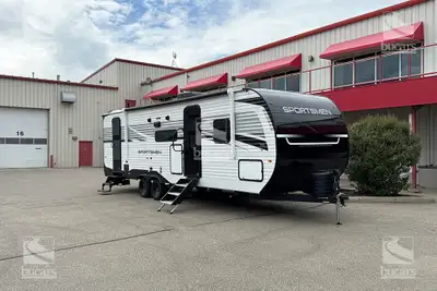 The 2026 K-Z Sportsmen SE 261BHKSE is a great choice for family camping adventures. This double bunk...