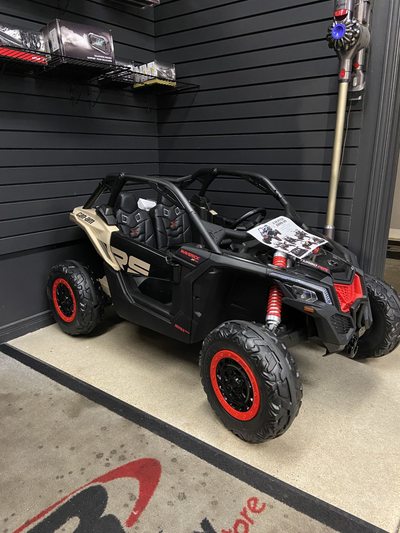 Can-Am Maverick 2-Seater Ride-On UTV for Kids The ultimate mini off-road adventure! Price : $999.99...