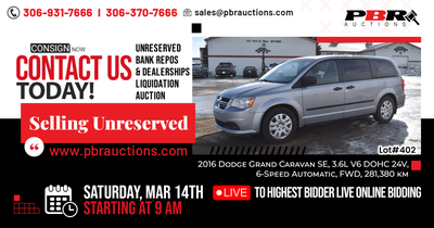 Selling Unreserved – Going to the Highest Bidder Unreserved Bank Repos & Dealerships Liquidation Auc...