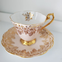 Antique Tea Cup & Saucer