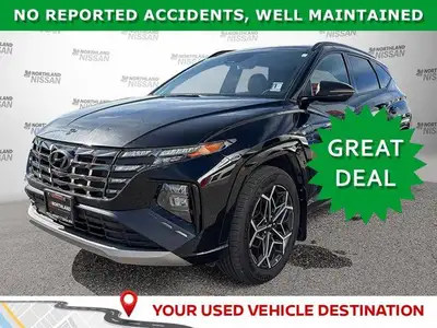 APPLE CARPLAY ANDROID AUTO | Check out this 2023 Hyundai Tucson N Line while we still have it in sto...