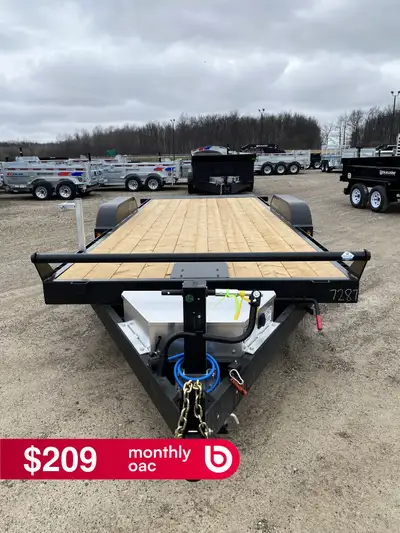 Canada Trailers Hydraulic Power-Tilt Trailer 15,120 lbs. GVWR is $9,995.00 or $199.87/month! Ord: 83...