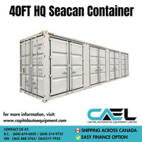 New 40ft hq sea can container finance available shipping