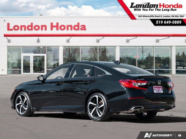 2018 Honda Accord Sedan Sport | One Owner | Full Service in Cars & Trucks in London - Image 4