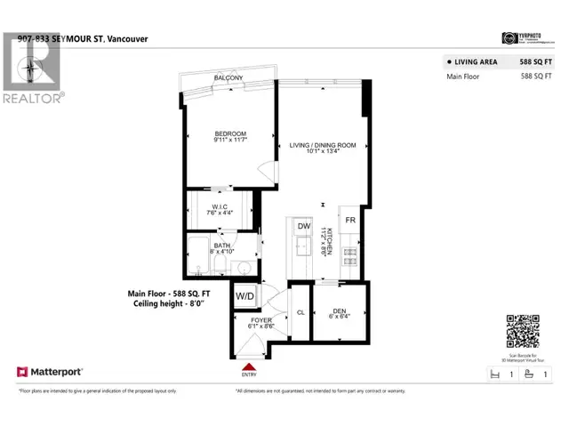 907 833 SEYMOUR STREET Vancouver, British Columbia in Condos for Sale in Vancouver - Image 27