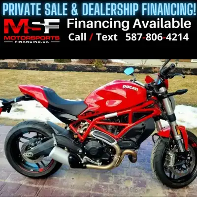 Welcome to Motorsports Financing - Kelowna! Engine: 797