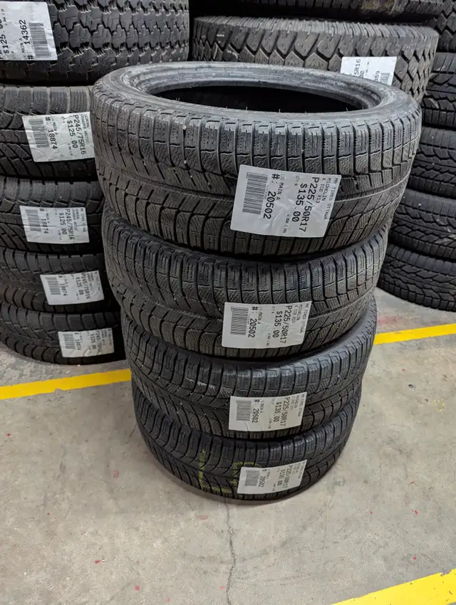 P225/50R17 225/50/17 MICHELIN X ICE XI3 TAG # 20502 in Tires & Rims in Ottawa - Image 2