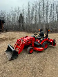 2021 Kioti CS 2210 tractor with FEL