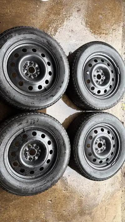RIMS 18" Steel Rims Off of a 2021 Toyota Highlander Hybrid 5x114.3 Bolt Pattern Fits Lots Of Other S...