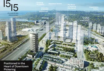 NEW CONDOS IN THE HEART OF PICKERING SPECIAL DEPOSIT PROGRAM STARTING AT $1,500/MONTH 2 Year Lease G...