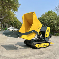 New mini dumper crawler truck track carrier dumper self-loading