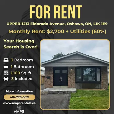 Never-Lived-In, Fully Renovated Upper-Level Bungalow