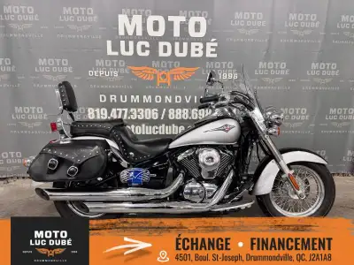 2007 Kawasaki Vulcan 900 Classic LT Kawasaki Vulcan 900 Classic LT 2007 51 650 KM PARE-BRISE DOSSIER...