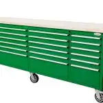 NEW 8 FT JOHN DEERE GREEN FATBOY 24 DRAWER TOOL BENCH 321532 in Tool Storage & Benches in Calgary - Image 5