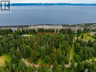 This exceptional 5 acre walk on waterfront property on the edge of Comox offers an amazingly tranqui...