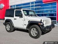 Odometer is 7837 kilometers below market average! Bright White Clearcoat 2022 Jeep Wrangler Sport S... (image 7)
