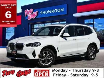 2023 BMW X3 xDrive30i Alpine White *PREMIUM ESSENTIAL PACKAGE* ,*NEW TIRES*, *PANORAMIC ROOF*, *NAVI...