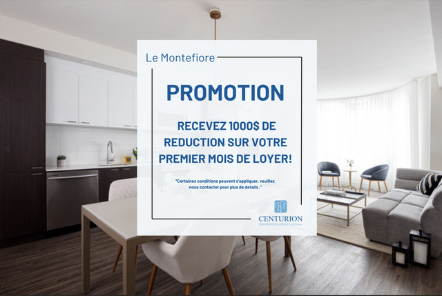 Studio à Montreal | Quartier Cavendish! dans Locations longue durée  à Ville de Montréal