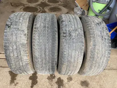TIRES 225 65 17 Michelin LATITUDE TOUR HP Tread Depth 7 7 7 7 /32nds $380 FOR THE SET
