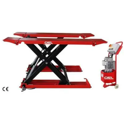 Brand New Portable Double Mid-Rise Scissor Lift 7,700 Lbs. Capacity Best Prices in North America! Lo...