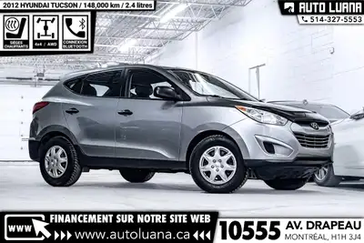 Auto Luana 2012 HYUNDAI Tucson PRENEZ UN RENDEZ-VOUS / BOOK AN APPOINTMENT (514) 327-5553 148000km C...