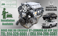 Moteur V6 Honda Acura 3.0 3.2 3.5 3.7 VTEC VCM 6 Cylindres Trois-Rivières Mauricie Preview