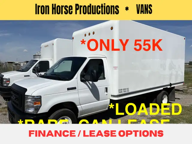 2024 Ford E-Series Cutaway ‘16 CUBE VAN RAMP 59k LOADED NICE!!!
