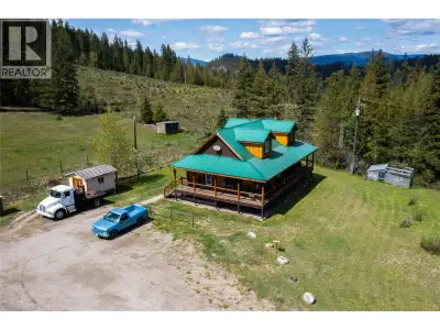 361 acre ranch, 2 homes, shop, corrals, 90 acres in hay, remainder pasture with some timber, 1500 sq...