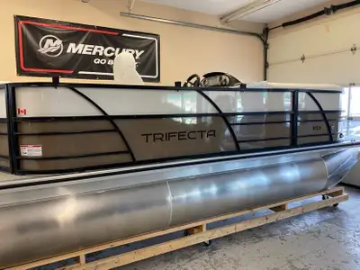 Trifecta 20C CS pontoon boat, View more