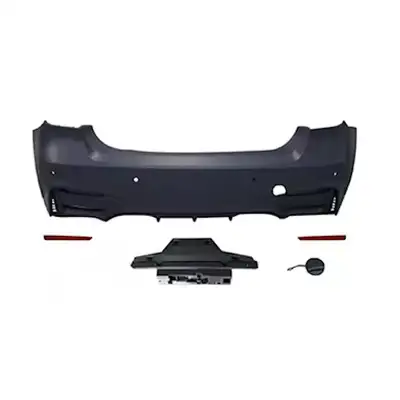 Upgrade your BMW 3 Series F30 F35 2012-2018 to M3 Style Look Rear Bumper Conversion Fitment: BMW 3 S...