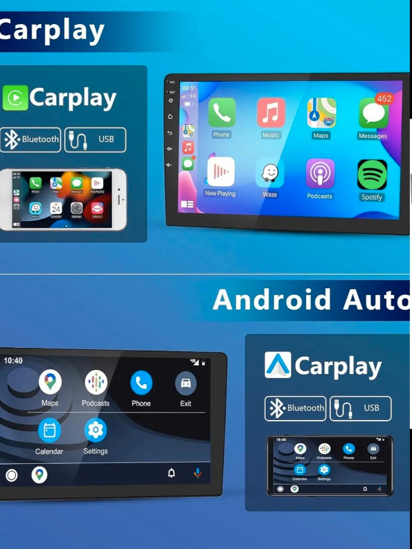 for Toyota Corolla 2009-2013 Android Wireless Apple Carplay Car in General Electronics in Gatineau - Image 4